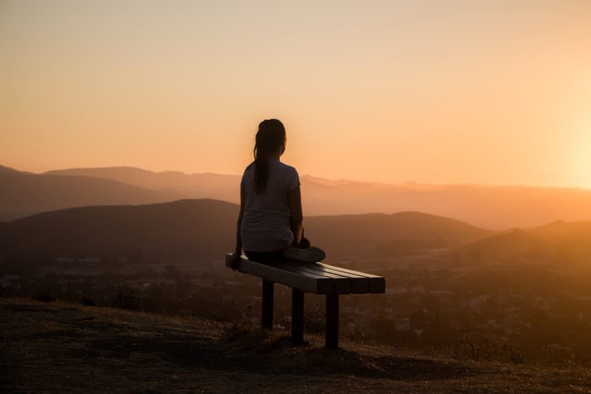 Meditation app interface